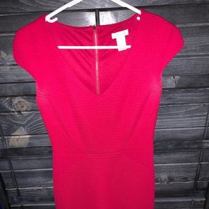 Hot Pink Eyelet Dress